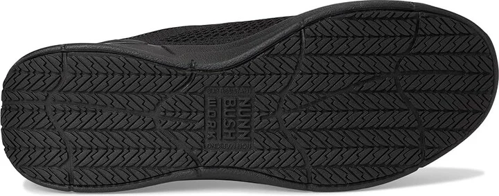 Nunn Bush Grazie Work Oxford Slip-Resistant Work Shoe Athletic Style Sneaker Lace Up Men's Hiking Boots Black : 10.5 W (EE), Synthetic - Image 3