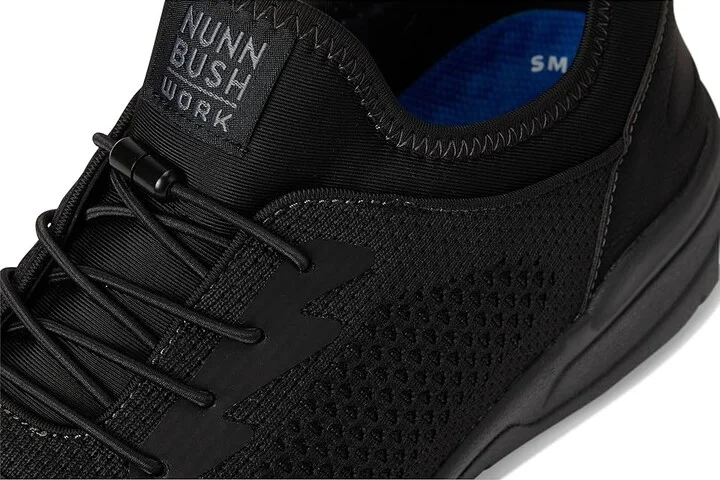 Nunn Bush Grazie Work Oxford Slip-Resistant Work Shoe Athletic Style Sneaker Lace Up Men's Hiking Boots Black : 10.5 W (EE), Synthetic - Image 7