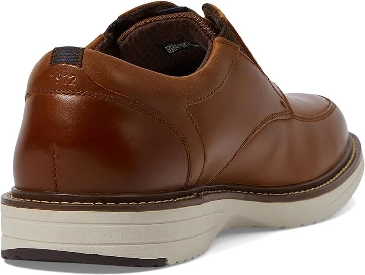 Nunn Bush Griff Moccasin Toe Oxford Lightweight and Comfortable for All Occasions Leather Lace Up Men's Lace-up Boots Cognac : 7.5 M (D) - Image 4