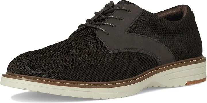 Nunn Bush Griff Plain Toe Knit Oxford Lightweight and Comfortable for any Occasion Knit Lace-Up Men's Lace-up Boots Brown : 8.5 W (EE) - Image 5