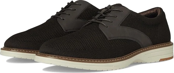Nunn Bush Griff Plain Toe Knit Oxford Lightweight and Comfortable for any Occasion Knit Lace-Up Men's Lace-up Boots Brown : 8.5 W (EE)