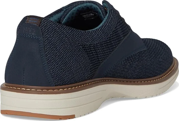Nunn Bush Griff Plain Toe Knit Oxford Lightweight and Comfortable for any Occasion Knit Lace-Up Men's Lace-up Boots Navy : 9 M (D) - Image 4