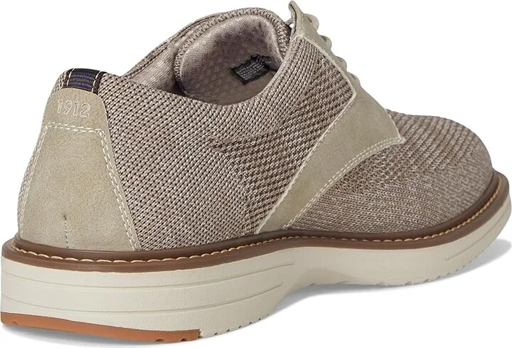 Nunn Bush Griff Plain Toe Knit Oxford Lightweight and Comfortable for any Occasion Knit Lace-Up Men's Lace-up Boots Taupe : 9.5 M (D) - Image 4