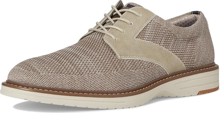 Nunn Bush Griff Plain Toe Knit Oxford Lightweight and Comfortable for any Occasion Knit Lace-Up Men's Lace-up Boots Taupe : 9.5 M (D) - Image 5