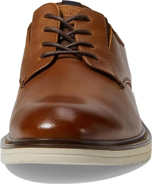 Nunn Bush Griff Plain Toe Oxford Lightweight and Comfortable for All Occasions Leather Lace Up Men's Lace-up Boots Cognac : 8.5 M (D) - Image 5