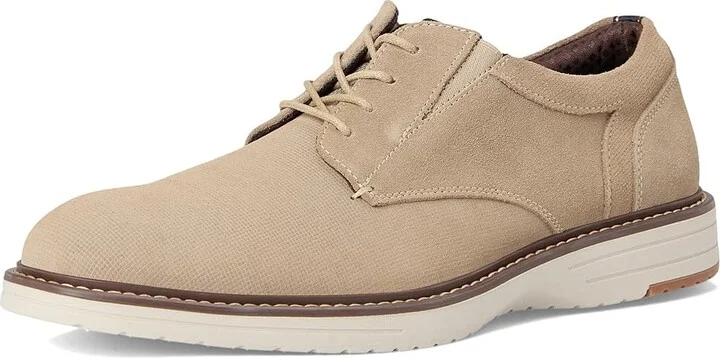 Nunn Bush Griff Plain Toe Oxford Lightweight and Comfortable for all Occasions Suede Lace-Up Men's Lace-up Boots Stone : 9.5 M (D) - Image 5