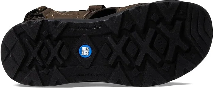 Nunn Bush Huck Sport Closed Toe Fisherman Sandal Men's Shoes Brown : 7 M (D), Synthetic/Textile - Image 3