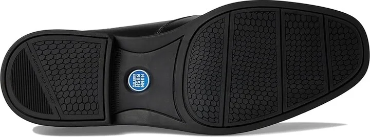 Nunn Bush Jarvis Moccasin Toe Slip-On Dress Casual Business Loafers Men's Lace Up Wing Tip Shoes Black : 8.5 M (D), Leather/Rubber/Suede - Image 3