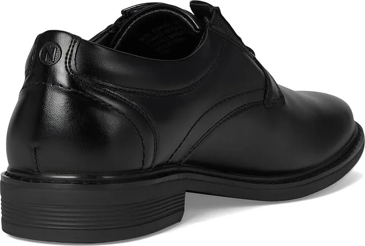 Nunn Bush Jarvis Plain Toe Oxford Dress Casual Business Formal Lace Up Men's Lace Up Wing Tip Shoes Black : 11 M (D), Leather - Image 4
