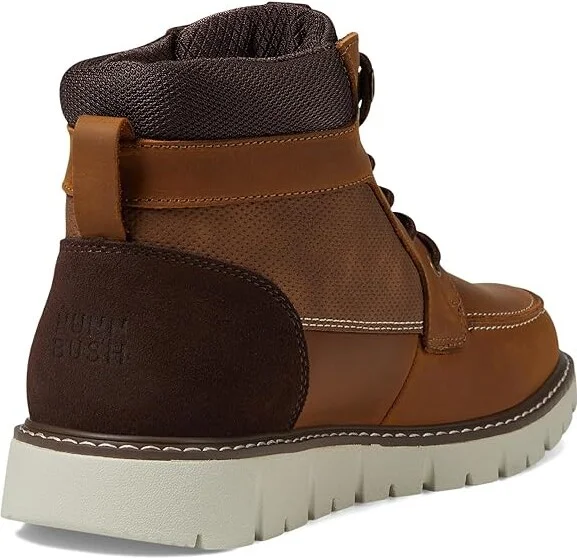 Nunn Bush Karnak Moc Toe Boot Lightweight Comfortable Chukka Men's Boots Tan : 8 W (EE), Leather - Image 4
