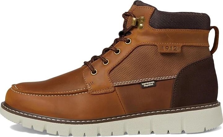 Nunn Bush Karnak Moc Toe Boot Lightweight Comfortable Chukka Men's Boots Tan : 8 W (EE), Leather - Image 5