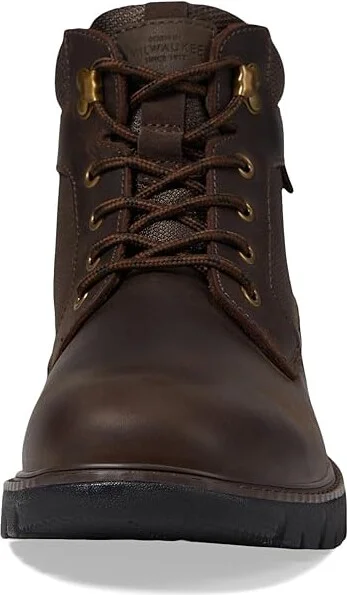 Nunn Bush Karnak Plain Toe Boot Chukka Men's Boots Brown : 11 W (EE), Leather - Image 2