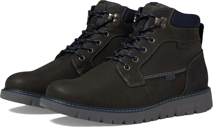 Nunn Bush Karnak Plain Toe Boot Chukka Men's Boots Charcoal : 12 W (EE), Leather