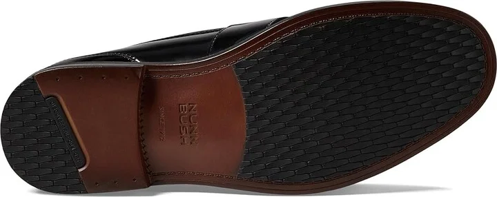 Nunn Bush Keaton Moc Toe Kiltie Tassel Loafer Men's Slip-on Dress Shoes Black Polished : 7.5 M (D), Leather/Synthetic - Image 4