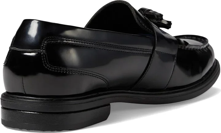 Nunn Bush Keaton Moc Toe Kiltie Tassel Loafer Men's Slip-on Dress Shoes Black Polished : 7.5 M (D), Leather/Synthetic - Image 5