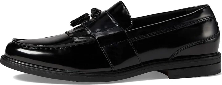 Nunn Bush Keaton Moc Toe Kiltie Tassel Loafer Men's Slip-on Dress Shoes Black Polished : 7.5 M (D), Leather/Synthetic - Image 7
