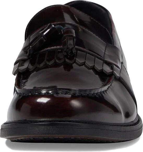 Nunn Bush Keaton Moc Toe Kiltie Tassel Loafer Men's Slip-on Dress Shoes Burgundy : 7 M (D), Leather/Synthetic - Image 5