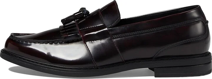 Nunn Bush Keaton Moc Toe Kiltie Tassel Loafer Men's Slip-on Dress Shoes Burgundy : 7 M (D), Leather/Synthetic - Image 6