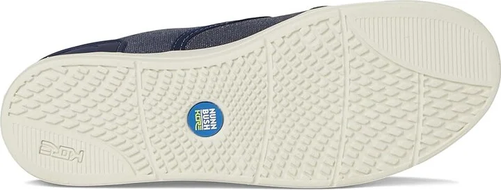 Nunn Bush Kore City Walk Canvas EZ Moc Toe Slip-On Sneakers Easy On and Easy Men's Lace-up Boots Blue : 7.5 M (D) - Image 3