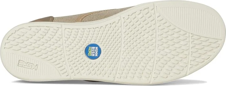 Nunn Bush Kore City Walk Canvas EZ Moc Toe Slip-On Sneakers Easy On and Easy Men's Lace-up Boots Stone : 14 M (D) - Image 3