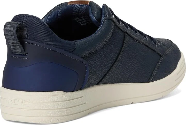 Nunn Bush Kore City Walk EZ Moccasin Toe Lace-Up Lightweight Easy-On Easy-Off Oxford Men's Shoes Navy : 9 W (EE), Faux Leather - Image 4