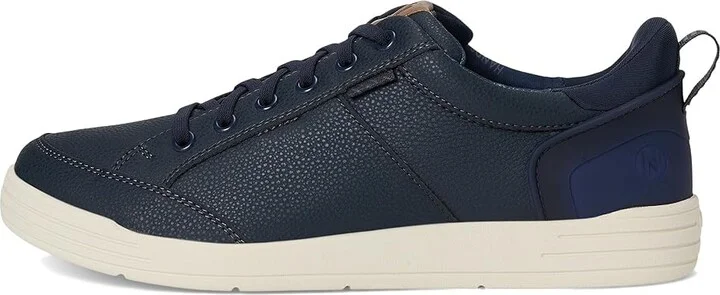 Nunn Bush Kore City Walk EZ Moccasin Toe Lace-Up Lightweight Easy-On Easy-Off Oxford Men's Shoes Navy : 9 W (EE), Faux Leather - Image 6