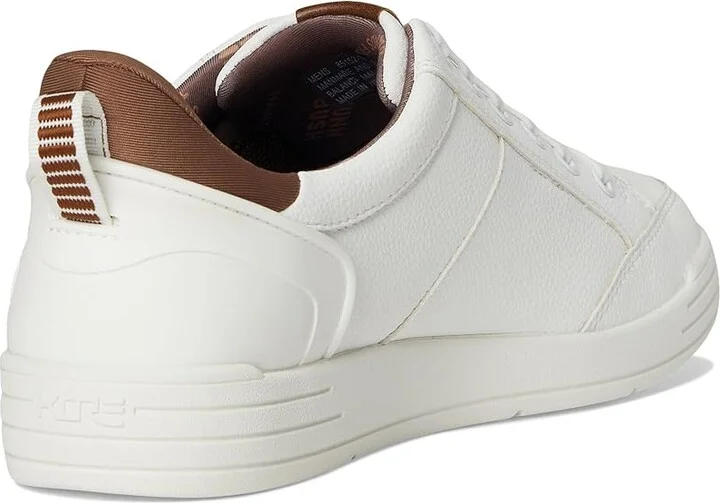 Nunn Bush Kore City Walk EZ Moccasin Toe Lace-Up Lightweight Easy-On Easy-Off Oxford Men's Shoes White : 12 W (EE), Faux Leather - Image 4