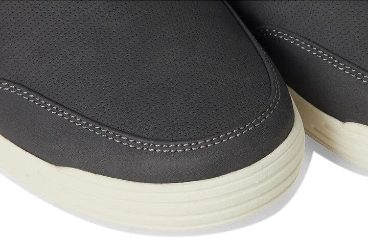 Nunn Bush Kore City Walk EZ Slip-On Sneakers Easy On and Easy Men's Lace-up Boots Grey : 10 M (D), Leather - Image 7