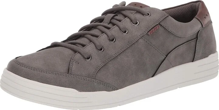 Nunn Bush Kore City Walk Lace to Toe Oxford Men's Shoes Charcoal : 7 M (D), Synthetic - Image 2