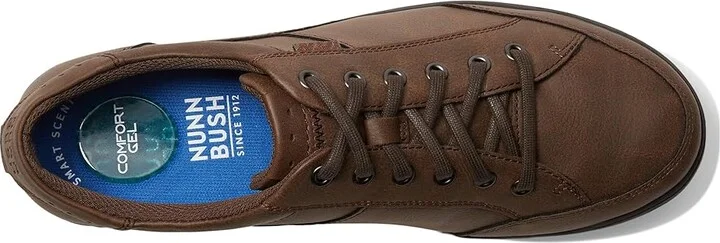 Nunn Bush Kore City Walk Lace to Toe Oxford Men's Shoes Dark Brown : 7 M (D), Synthetic - Image 3