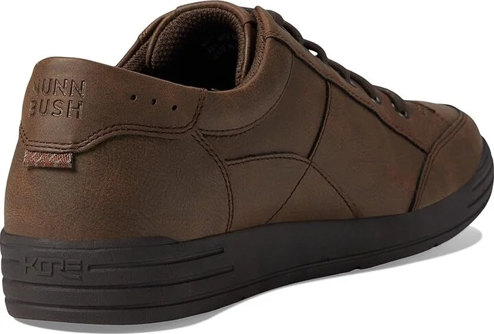Nunn Bush Kore City Walk Lace to Toe Oxford Men's Shoes Dark Brown : 7 M (D), Synthetic - Image 5