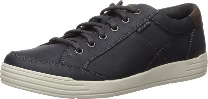Nunn Bush Kore City Walk Lace to Toe Oxford Men's Shoes Navy : 7 M (D), Synthetic - Image 2