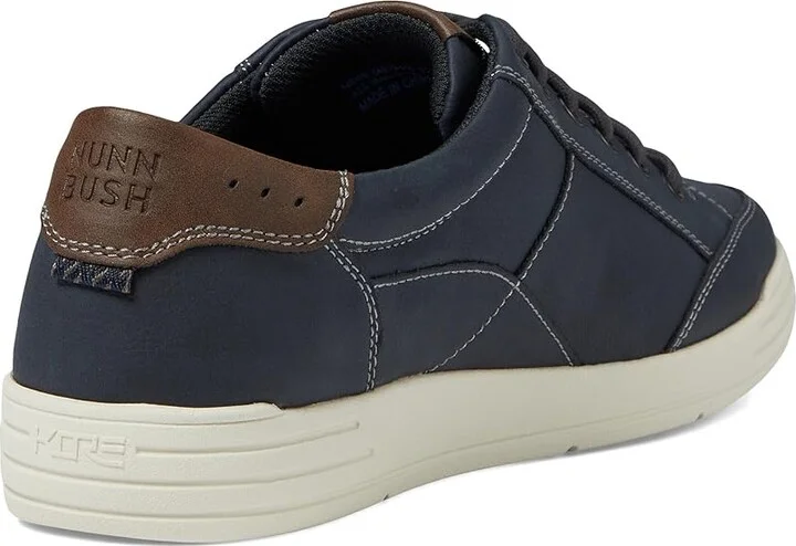 Nunn Bush Kore City Walk Lace to Toe Oxford Men's Shoes Navy : 7 M (D), Synthetic - Image 5