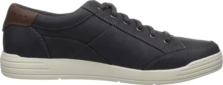 Nunn Bush Kore City Walk Lace to Toe Oxford Men's Shoes Navy : 7 M (D), Synthetic - Image 8