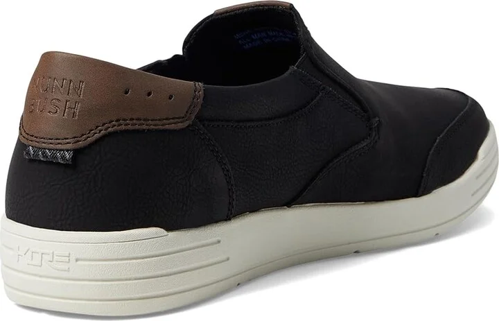 Nunn Bush Kore City Walk Moc Toe Slip-On Men's Shoes Black : 7 M (D), Synthetic - Image 5