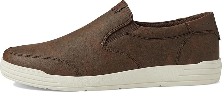 Nunn Bush Kore City Walk Moc Toe Slip-On Men's Shoes Brown : 7 M (D), Synthetic - Image 7