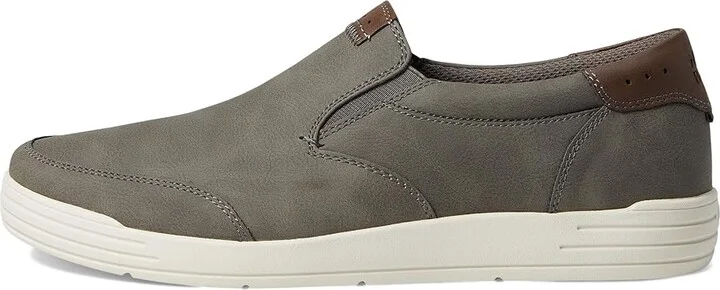 Nunn Bush Kore City Walk Moc Toe Slip-On Men's Shoes Charcoal : 7 M (D), Synthetic - Image 6