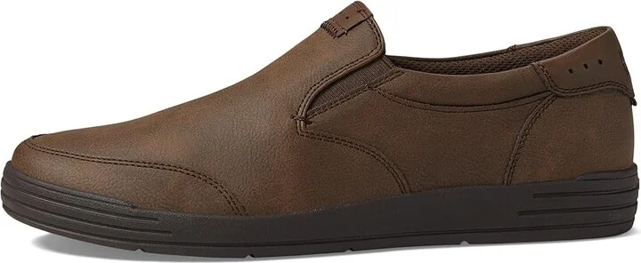 Nunn Bush Kore City Walk Moc Toe Slip-On Men's Shoes Dark Brown : 7 M (D), Synthetic - Image 7