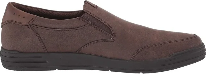 Nunn Bush Kore City Walk Moc Toe Slip-On Men's Shoes Dark Brown : 7 M (D), Synthetic - Image 8