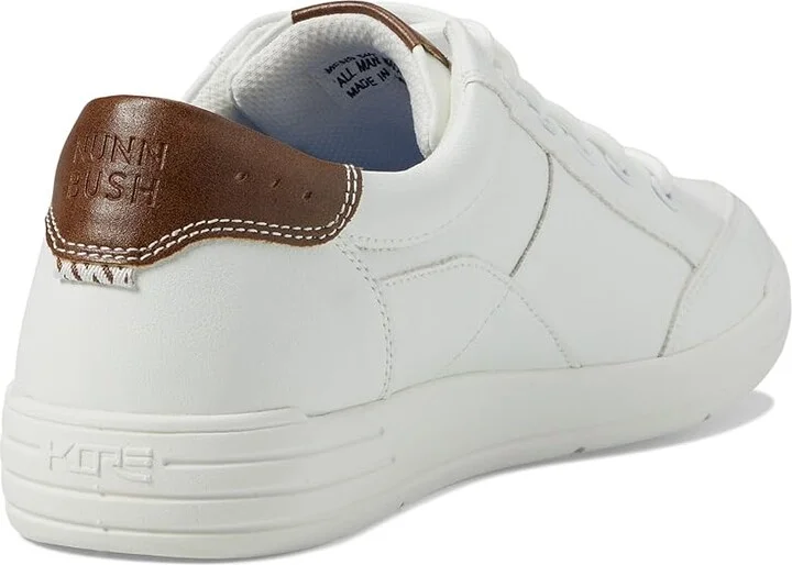 Nunn Bush Kore City Walk Oxford Athletic Style Sneaker Lace Up Men's Lace-up Boots White : 14 M (D), Leather - Image 4