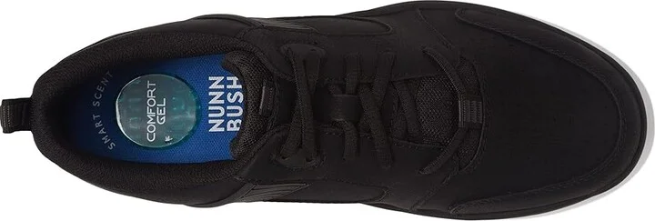 Nunn Bush Kore Elevate Moccasin Toe Oxford Lightweight Lace-Up Men's Shoes Black : 7.5 M (D), Synthetic/Textile - Image 2