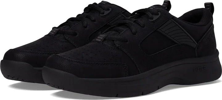 Nunn Bush Kore Elevate Moccasin Toe Oxford Lightweight Lace-Up Men's Shoes Black : 7.5 M (D), Synthetic/Textile