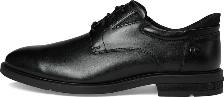 Nunn Bush Kore Icon Plain Toe Oxford Easy On Easy Dress Casual Shoe Men's Shoes Black : 9 M (D), Leather - Image 6
