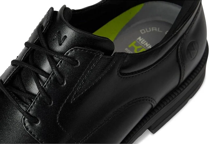 Nunn Bush Kore Icon Plain Toe Oxford Easy On Easy Dress Casual Shoe Men's Shoes Black : 9 M (D), Leather - Image 7