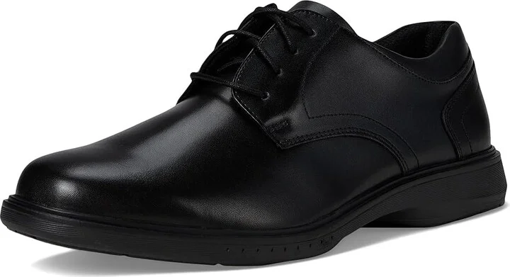 Nunn Bush Kore Pro Plain Toe Oxford Men's Shoes Black : 9 M (D), Synthetic/Leather - Image 5