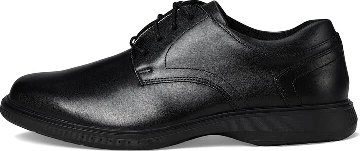 Nunn Bush Kore Pro Plain Toe Oxford Men's Shoes Black : 9 M (D), Synthetic/Leather - Image 6
