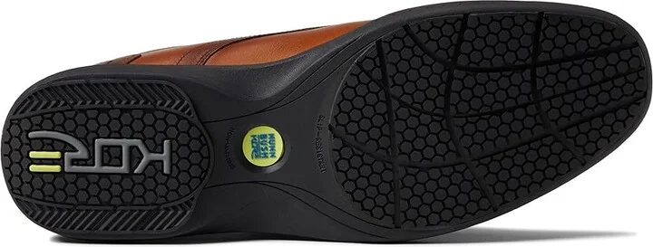 Nunn Bush Kore Pro Plain Toe Oxford Men's Shoes Cognac : 9 M (D), Synthetic/Leather - Image 3
