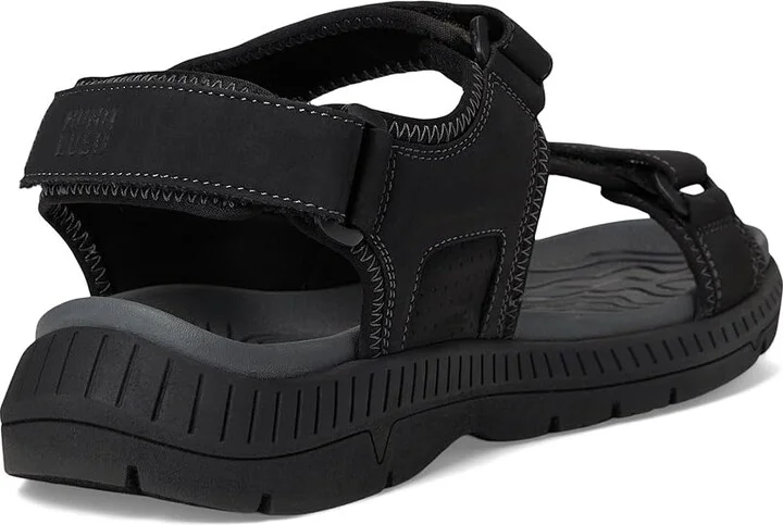 Nunn Bush Laguna 3 Strap River Sandal Lightweight Adjustable and Comfortable Men's Sandals Black : 11 M (D), Synthetic - Image 4
