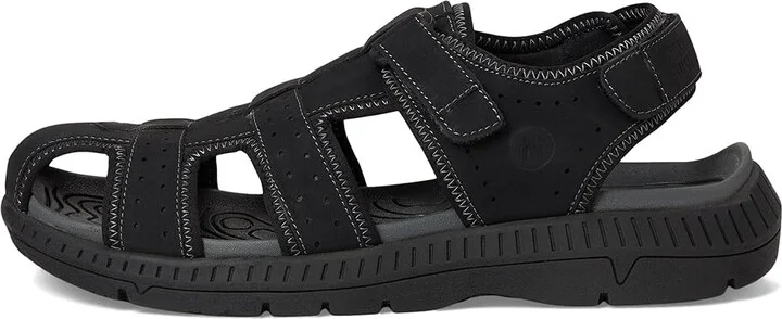 Nunn Bush Lauguna Closed Toe Fisherman Sport River Lightweight Sandals Men's Sandals Black : 8 M (D), Synthetic - Image 6