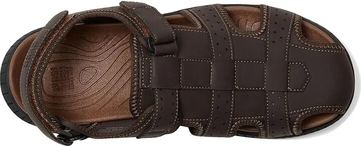 Nunn Bush Lauguna Closed Toe Fisherman Sport River Lightweight Sandals Men's Sandals Brown : 8 M (D), Synthetic - Image 2